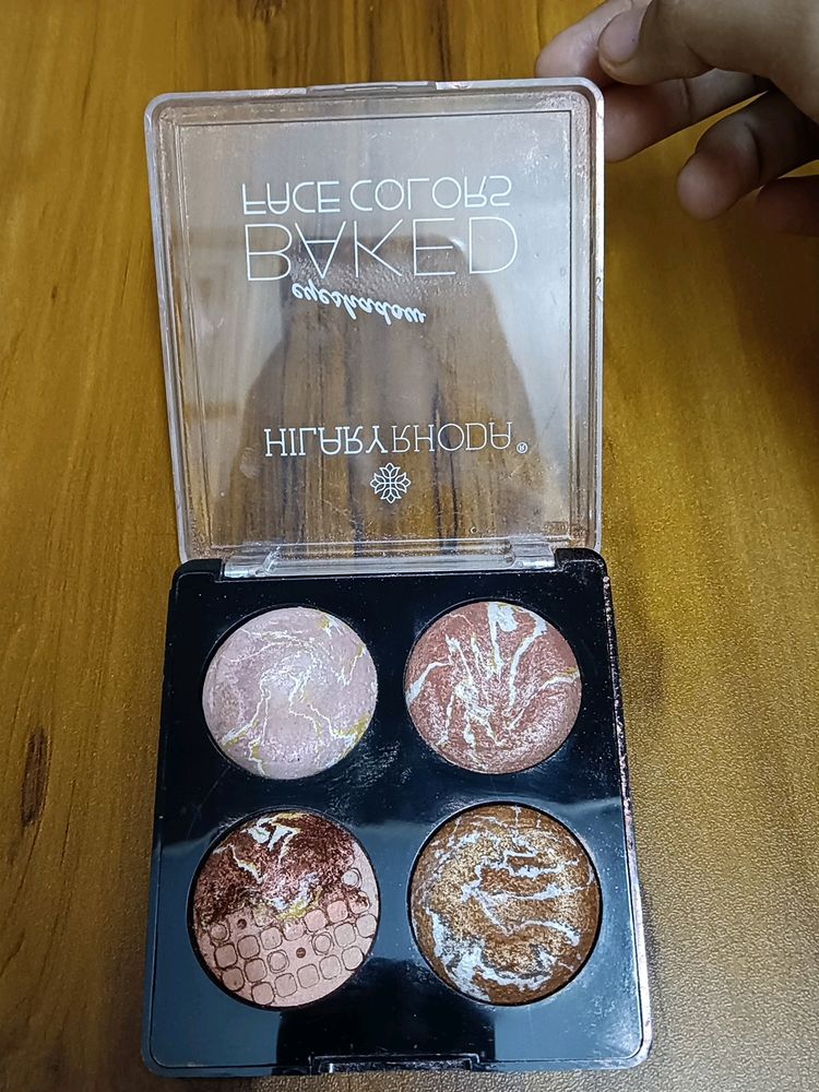 Hilaryrhoda Baked Eyeshadow And Highlighter