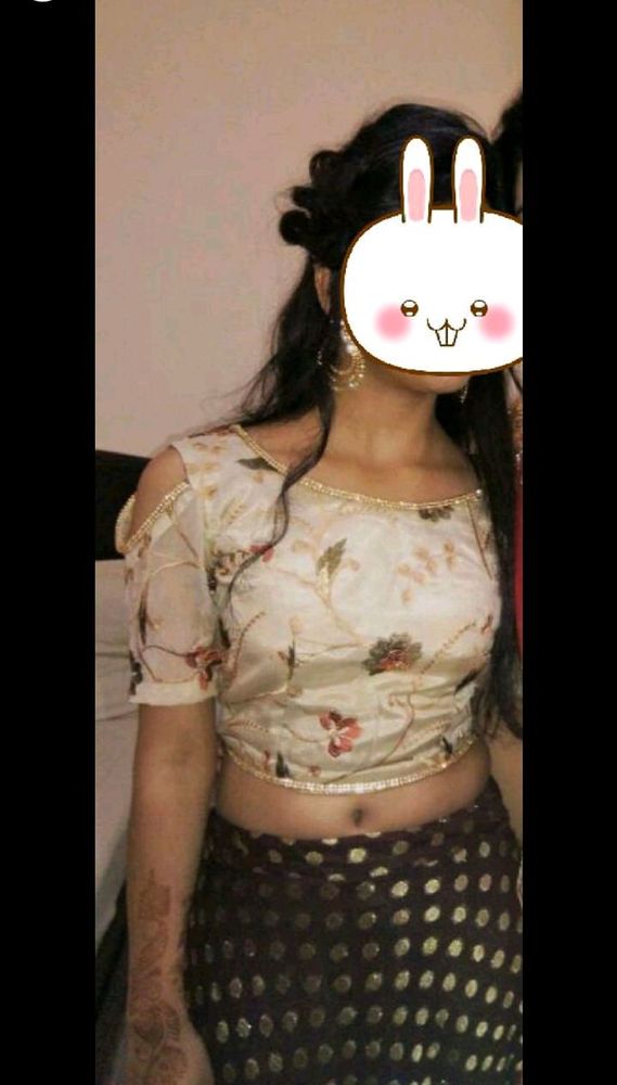 stylish lehnga blouse (swap available)