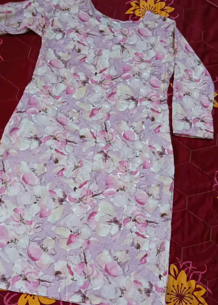 New Floral Printed Kurti