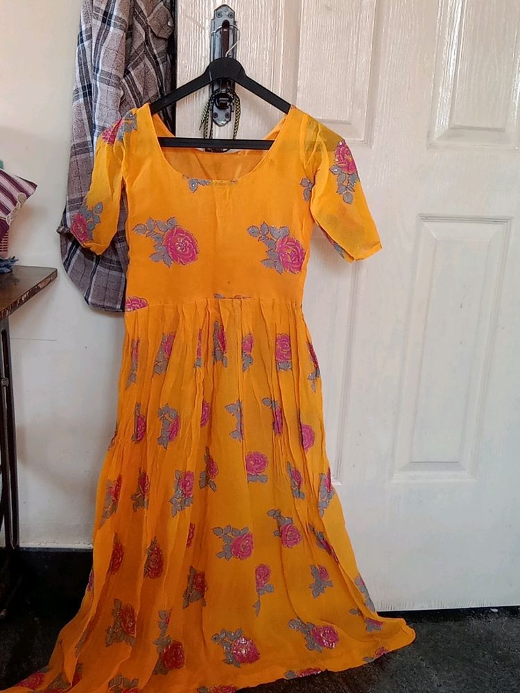 Beautiful Orange Kurti