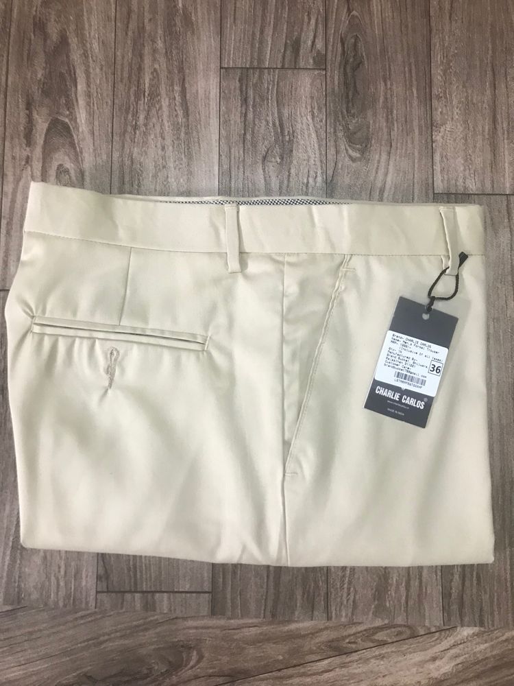 Cream 36 Formal Trouser