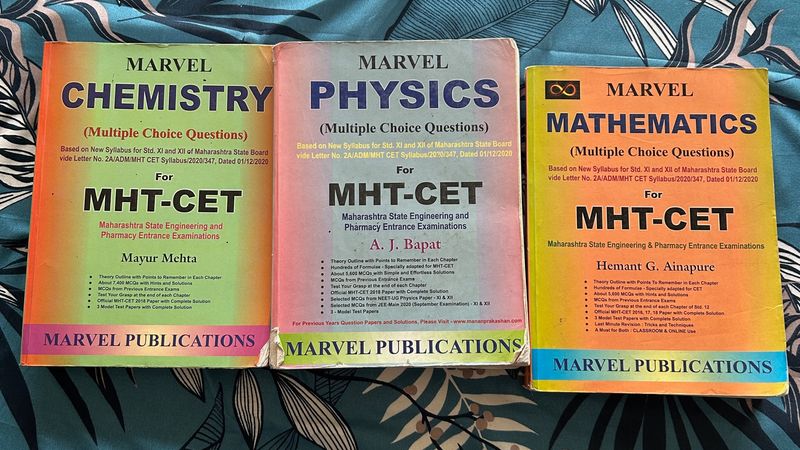 Marvel Mcq Books For JEE And CET (in High Demand)