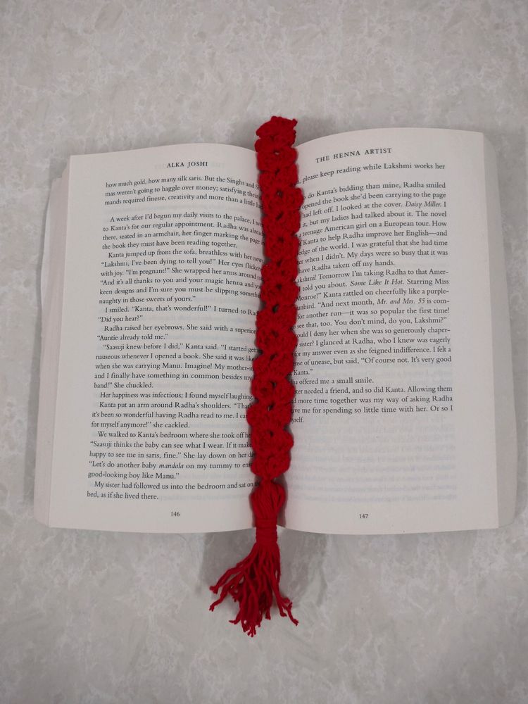 Handmade Crochet Bookmarks