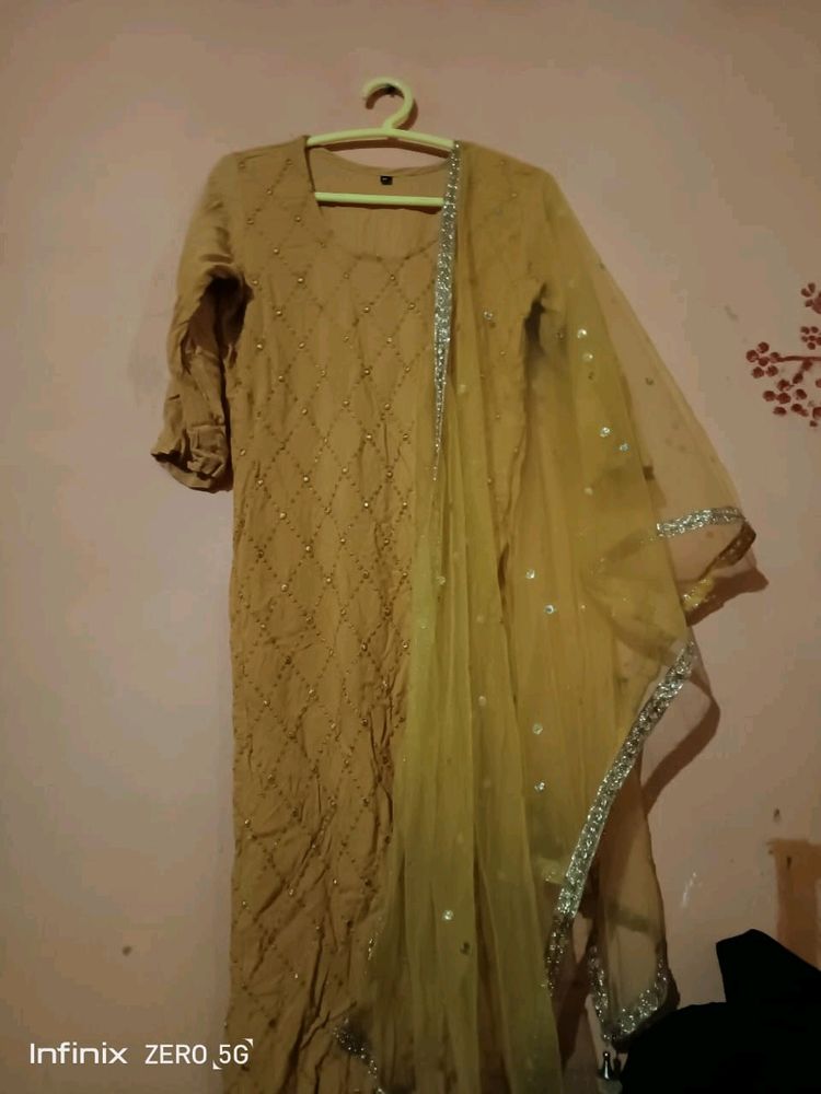 Yellow Kurti Set