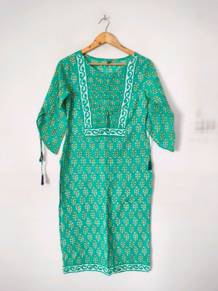 Printed Janasya Kurta (Women's)