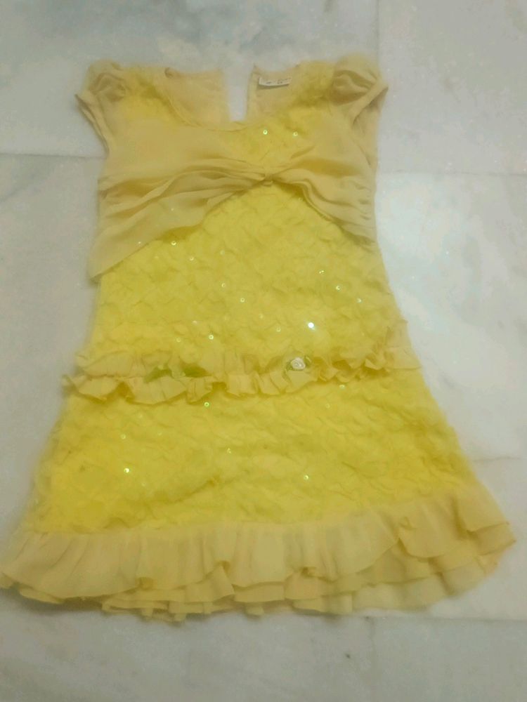 Golden Yellow Frock