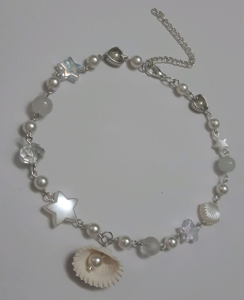 Natural Shell Chocker Necklace