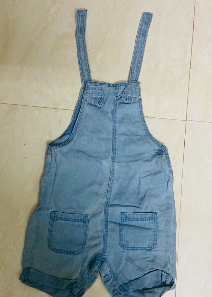 Denim Dungaree For Baby