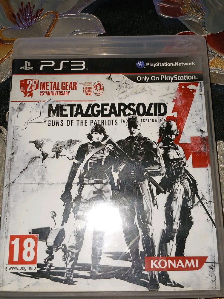 Ps3 Metal Gear Solid And Gran Turismo 5