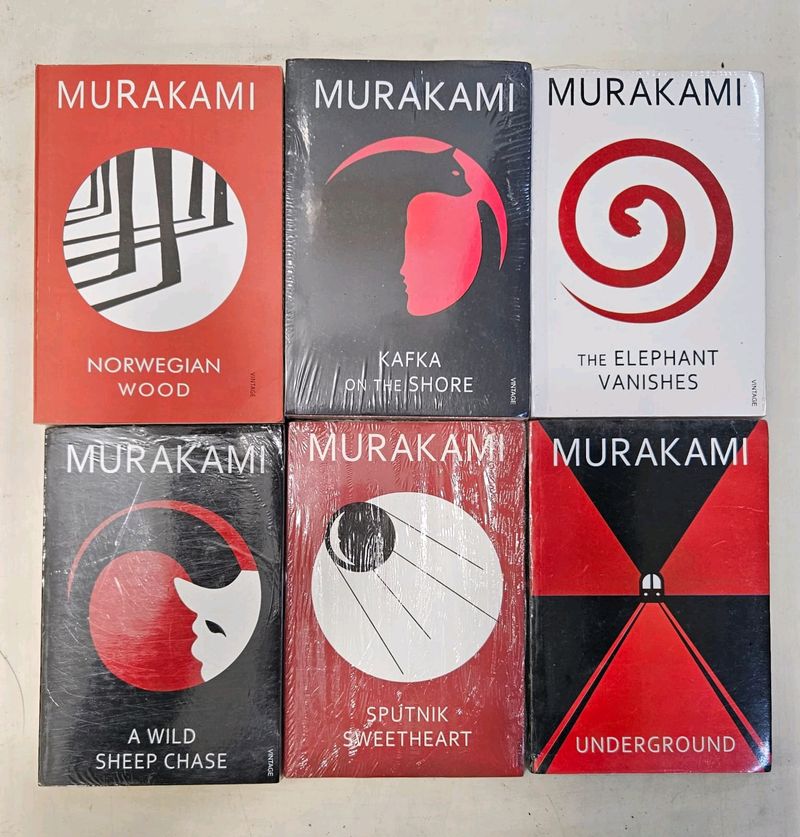 Murakami 6 Books Set