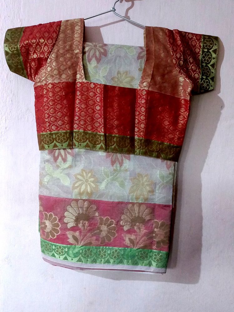 Patola Silk With Blouse