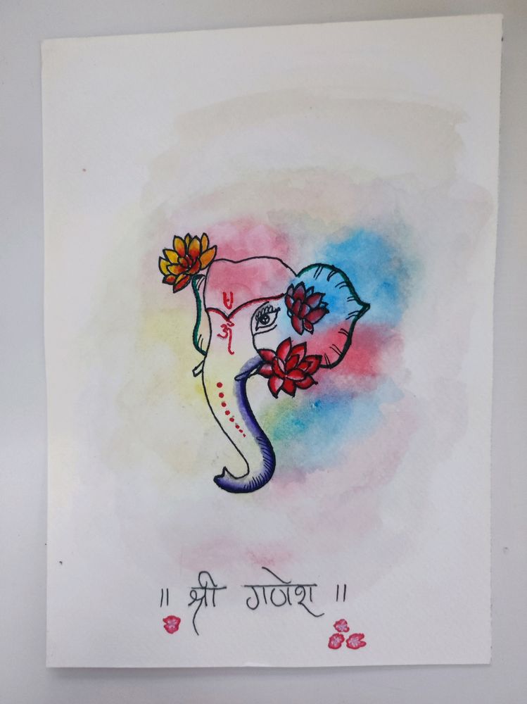 Lord Ganesha Painting