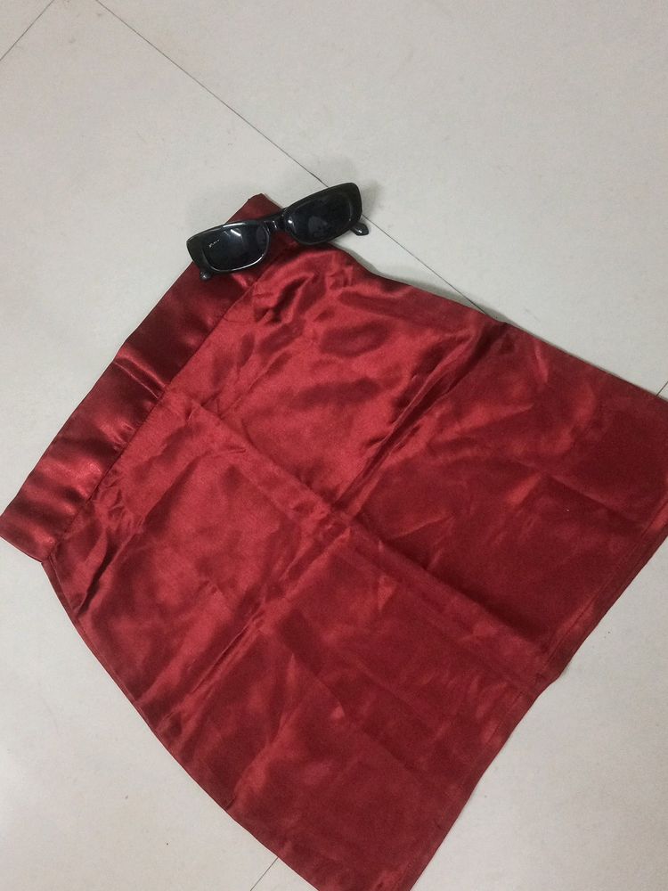 Lachicpick Satin Skirt