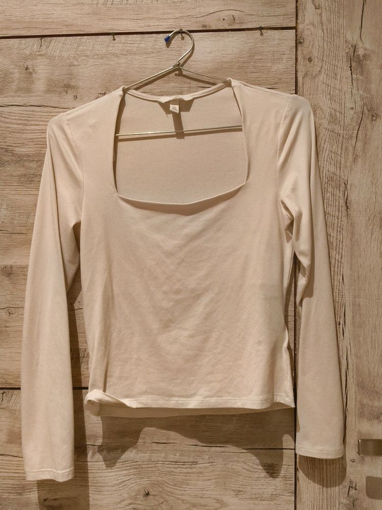 H&M Square Neck Top