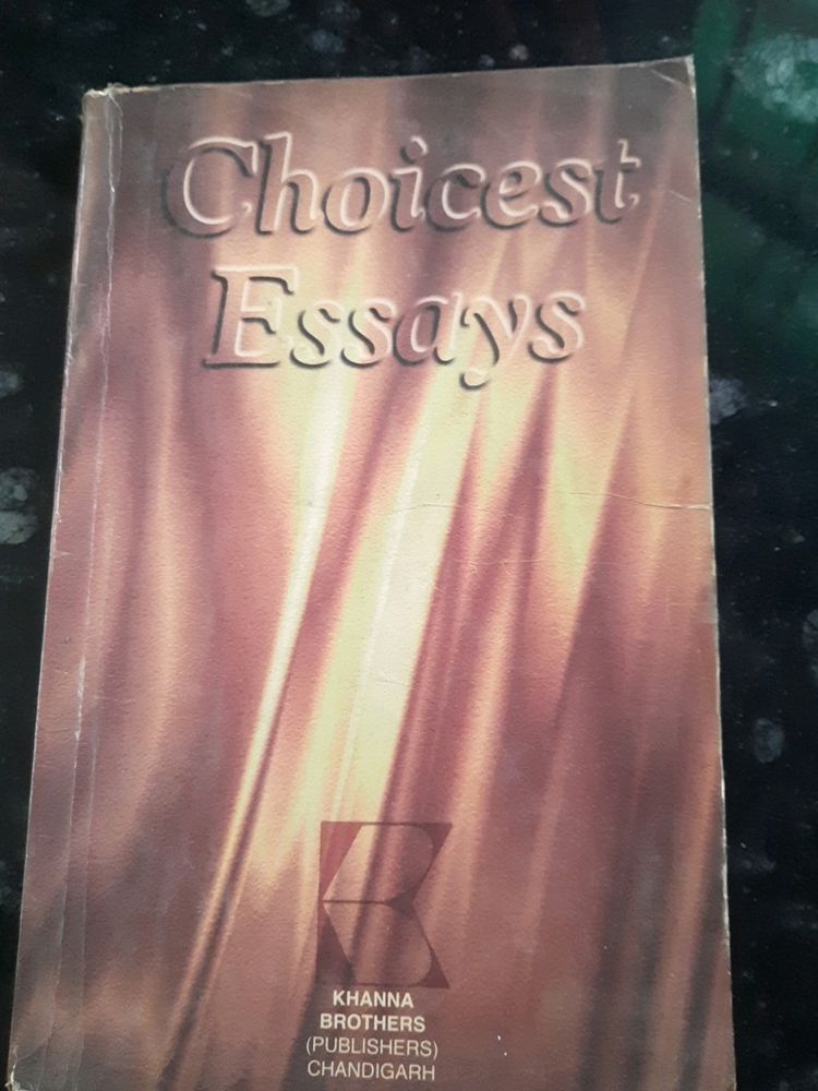 Choicest Essay Book