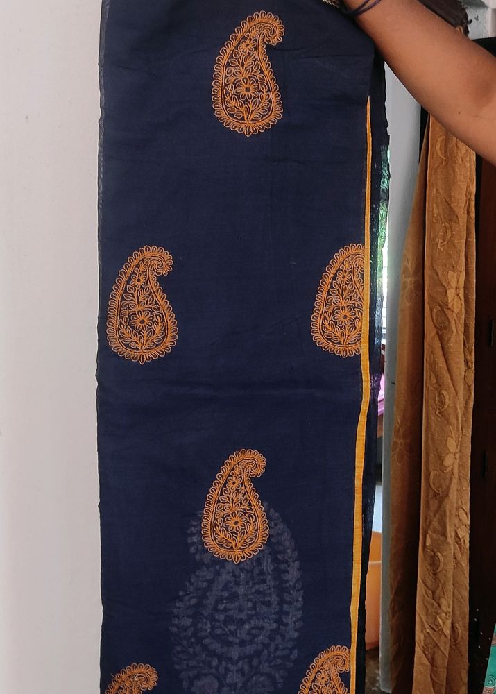 Total Thread Work Saree