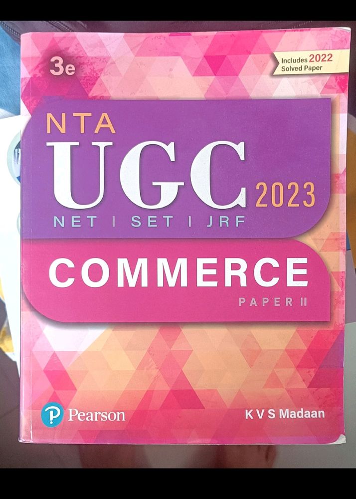 UGC NET/SET/JRF Paper 2 Commerce Kvs Madan Book