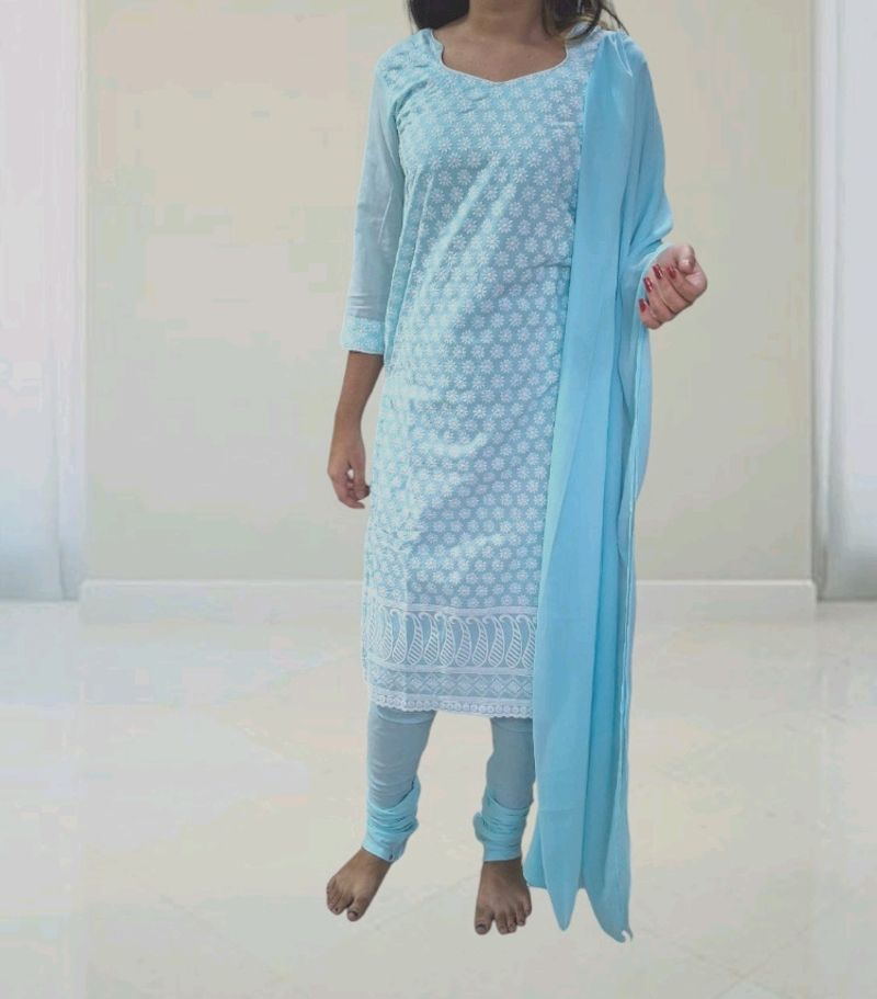 Sky Blue Kurta And Pant