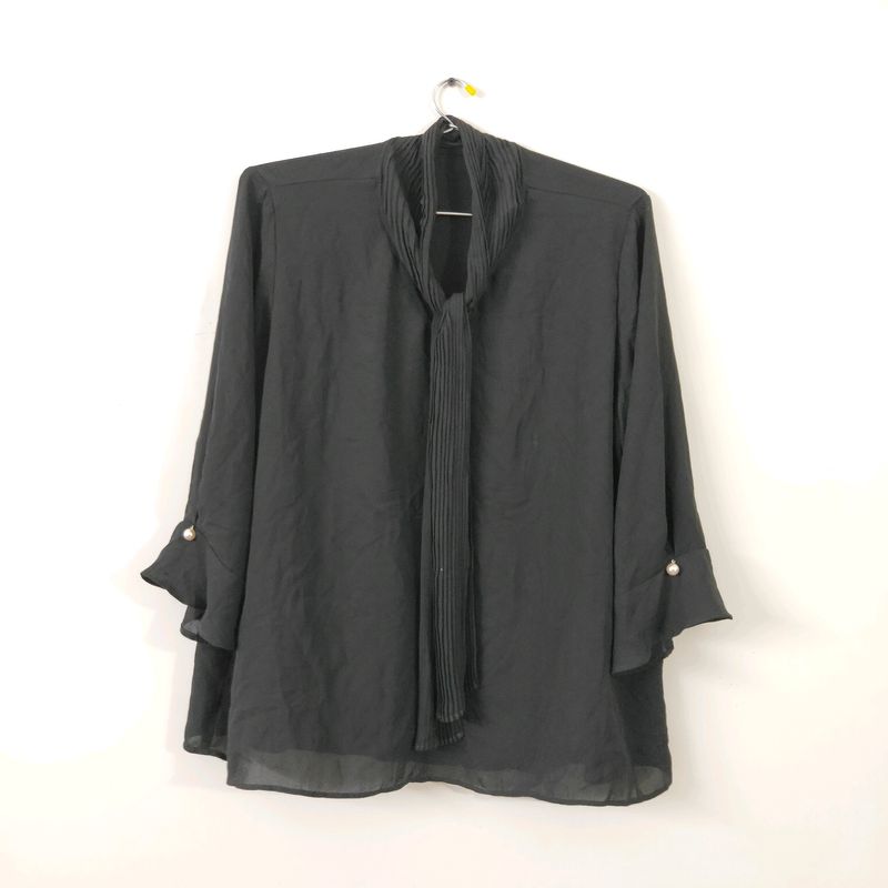 Korean Imported black shirt top