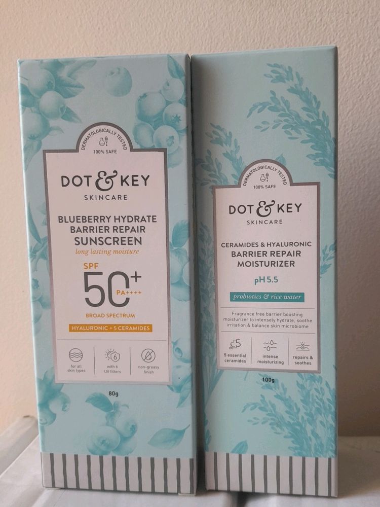 Dot&Key Barrier Repair Moisturizer And Subscreen