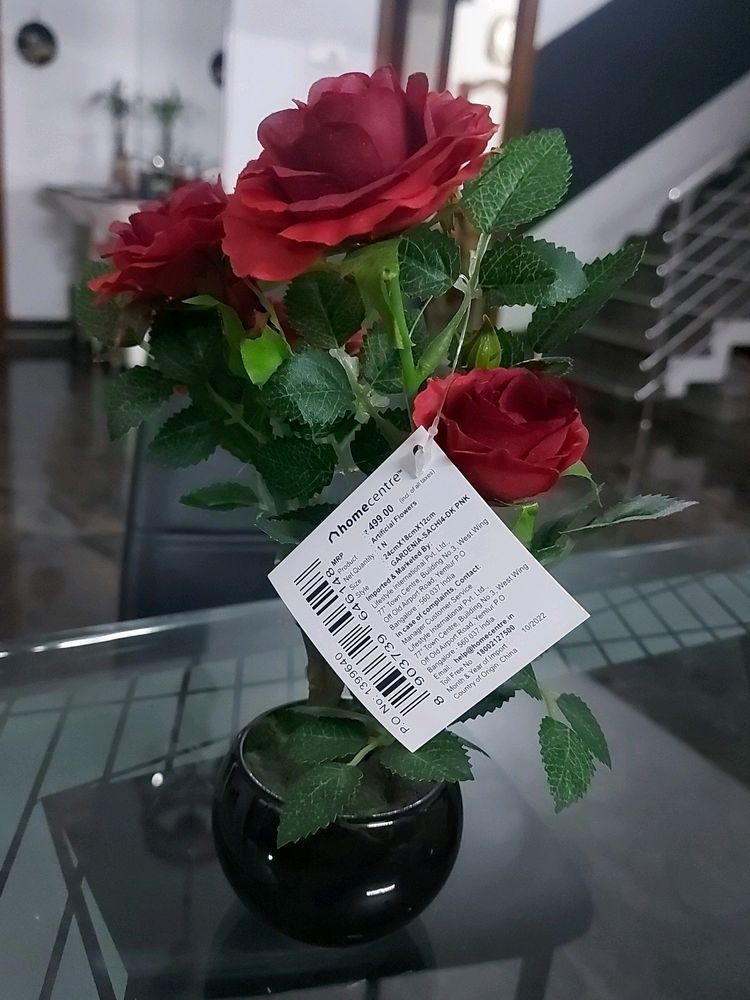 Artificial Rose Plant