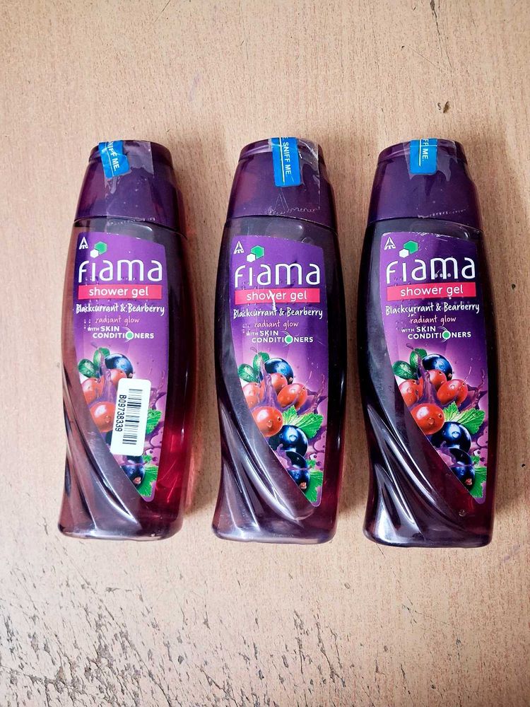 Fiama Blackcurrant Shower Gel 250ml Pack Of 3