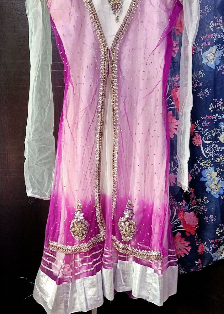 Suit With Dupatta And Pajama