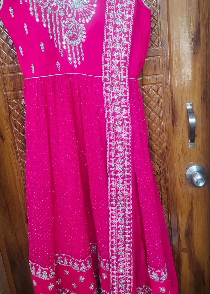 Dress With Attached Chunni