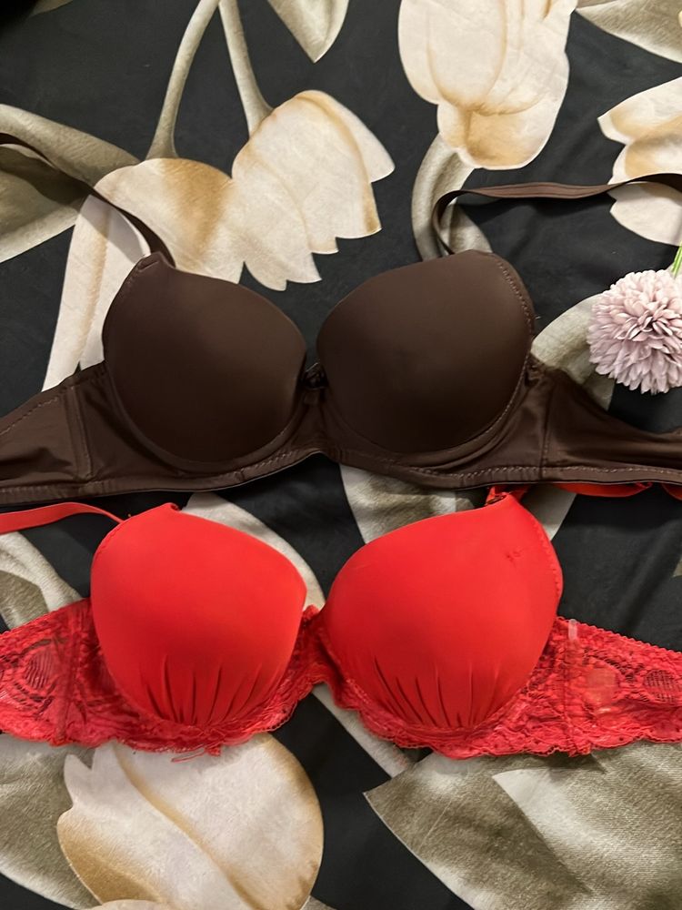 Red Combo  Bra