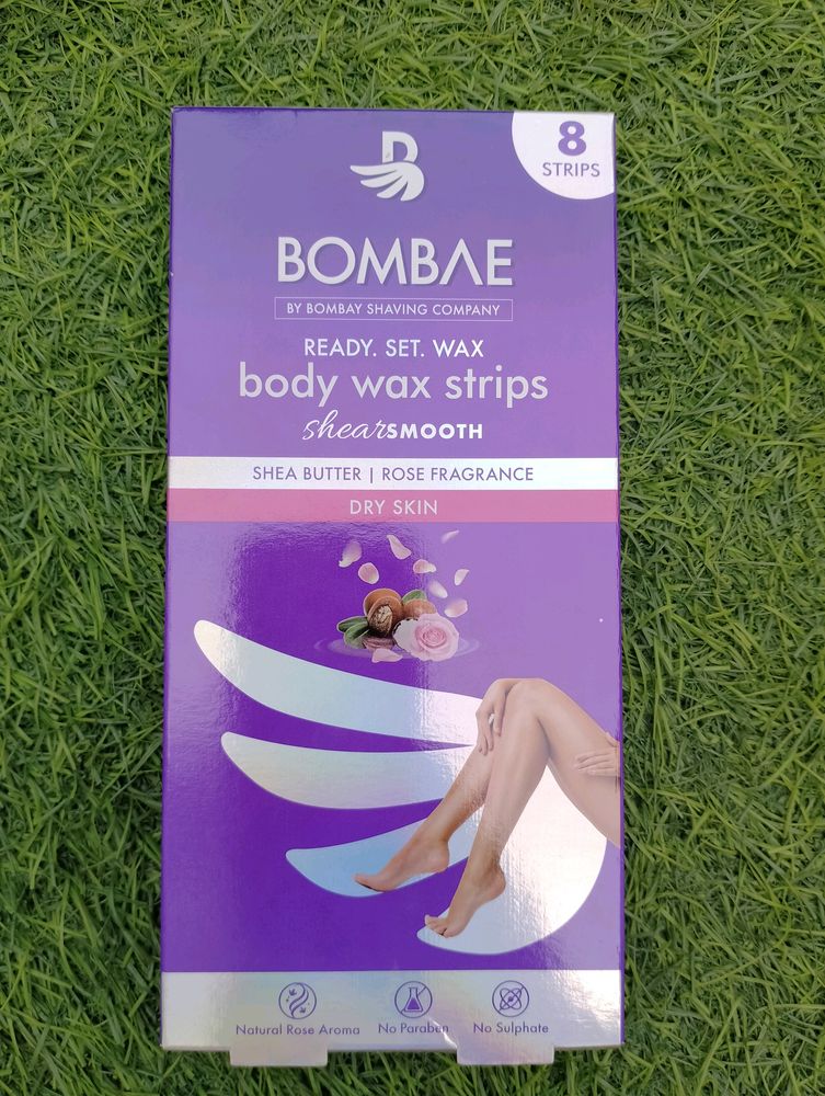 Bombae Wax Strips For Women ✨