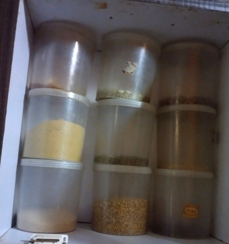 Storage Box Containers For Spices And Pulses