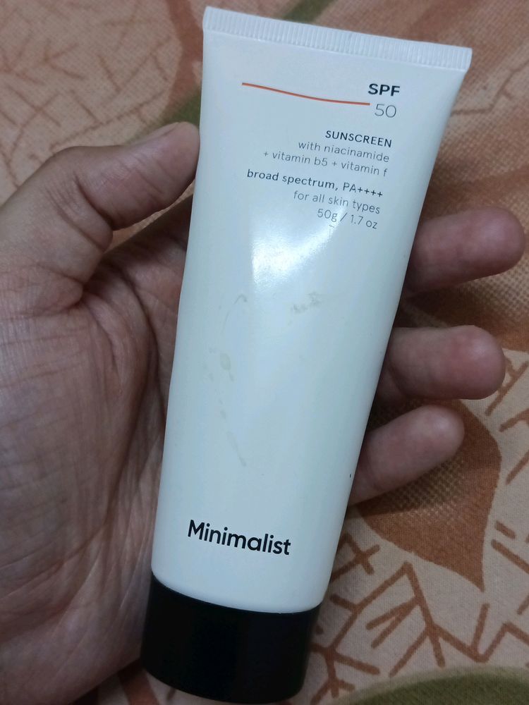 Minimalist Sunscreen