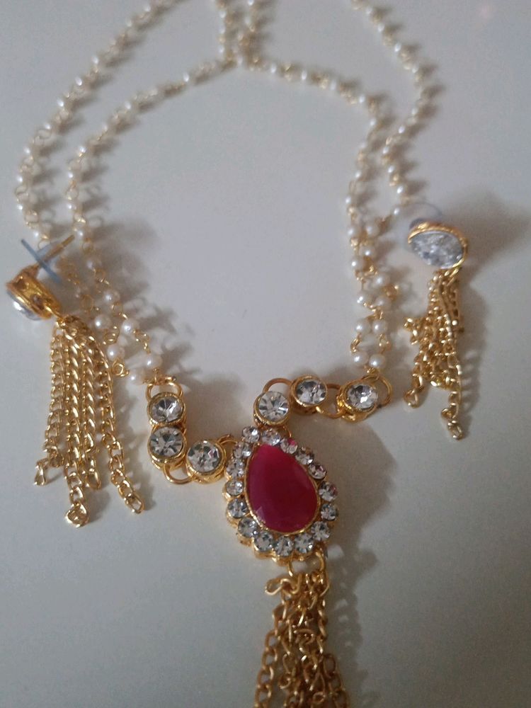 Necklace With Earrings