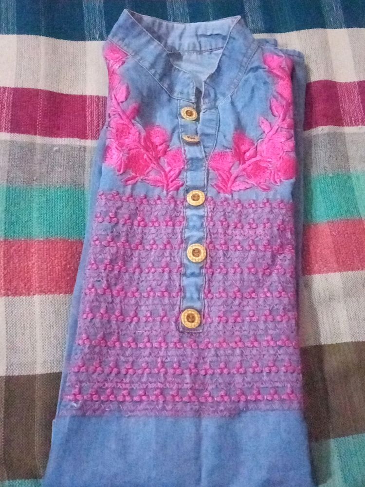 Denim Good Looking Kurta