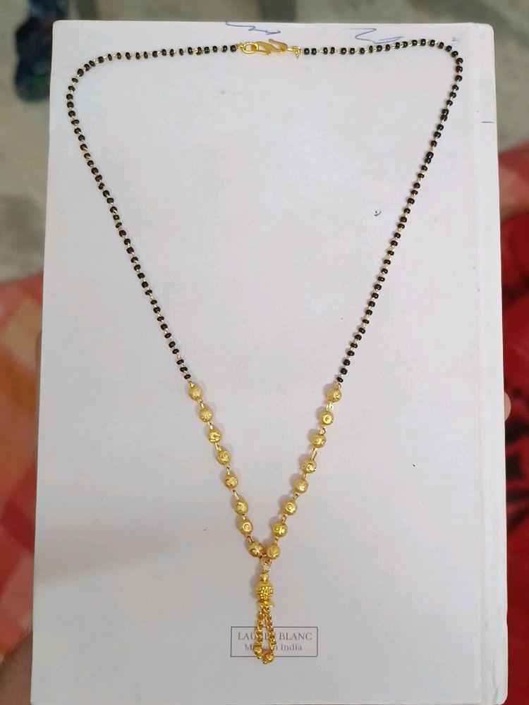 Gold plated Mangalsutra