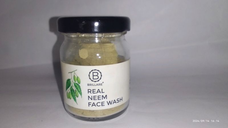 Brillare Face Wash Neem Cute Jar