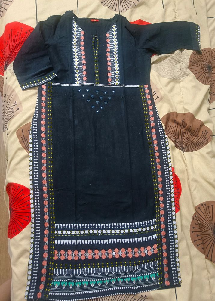 Black Kurta