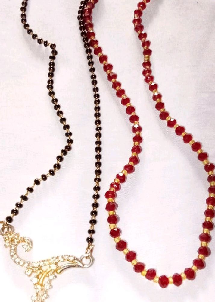 Women Two Peace Mangalsutra