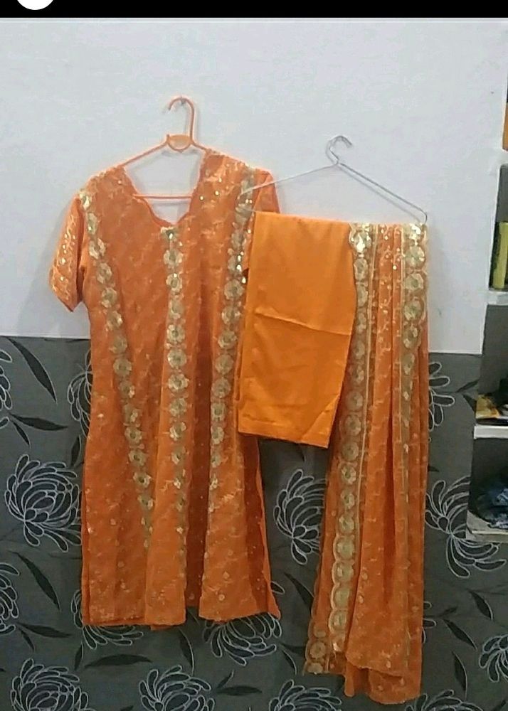 Suit Set Full Sitara Work