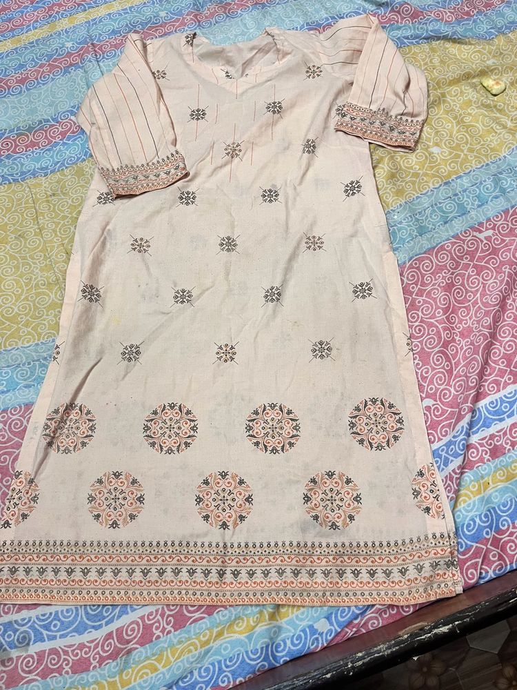 Cotton Kurta Set