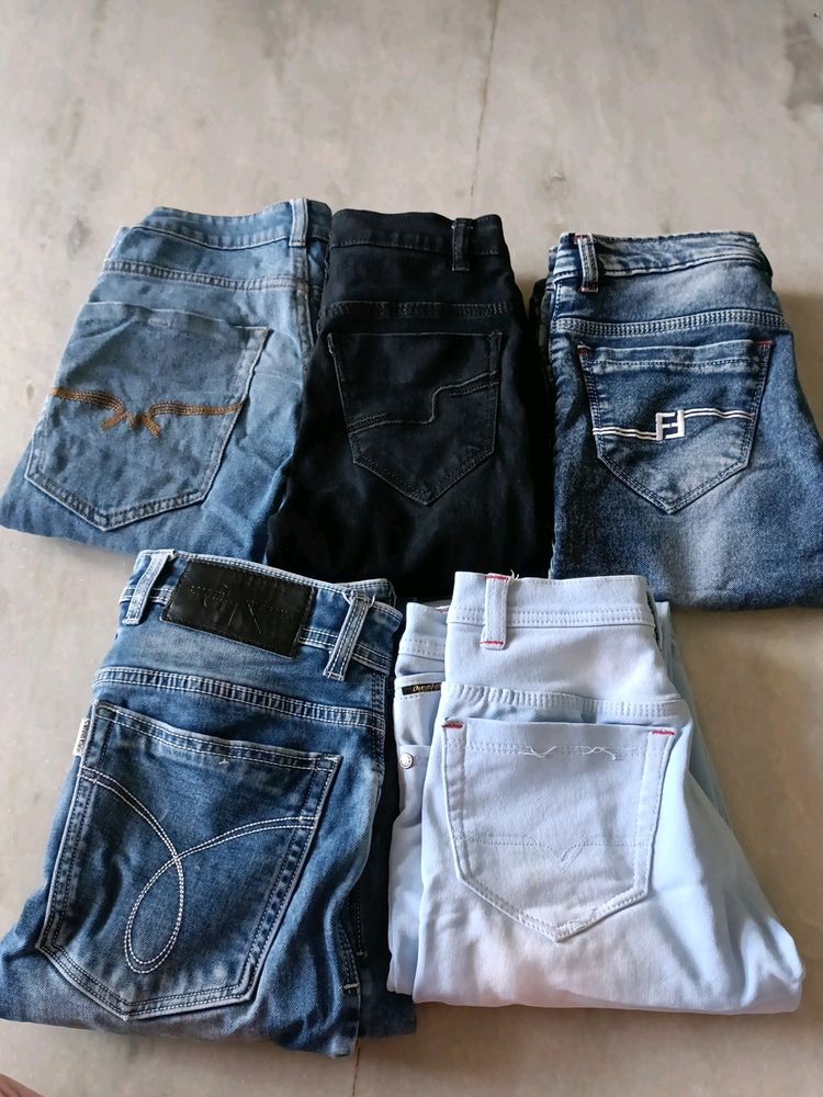 Jeans For Men Pack Of 5