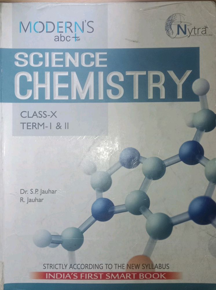 This Is A Class 10 Chemistry Book Scince