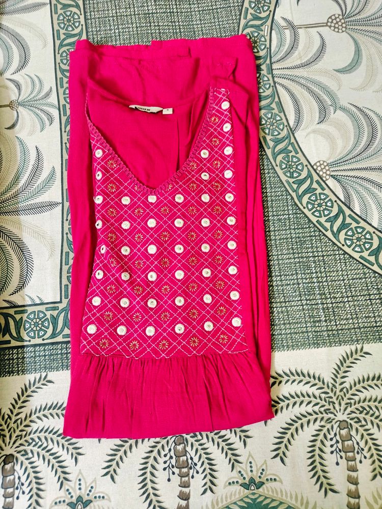 Pink kurti