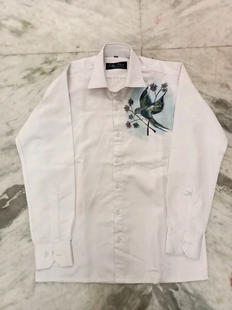 Man Shirt For Fabric Painting