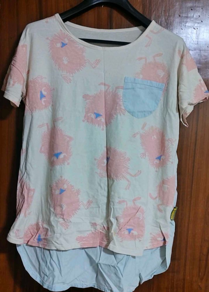 T-shirt For Women | Printed | Cotton | Louge Wear