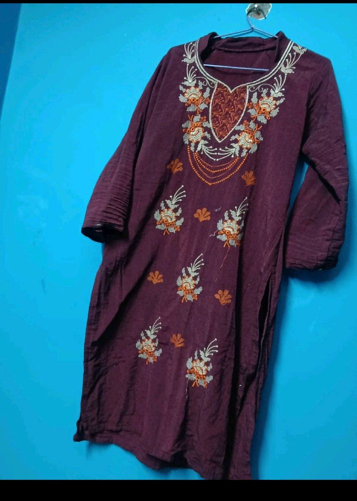 Embroidery Kurta With Pant