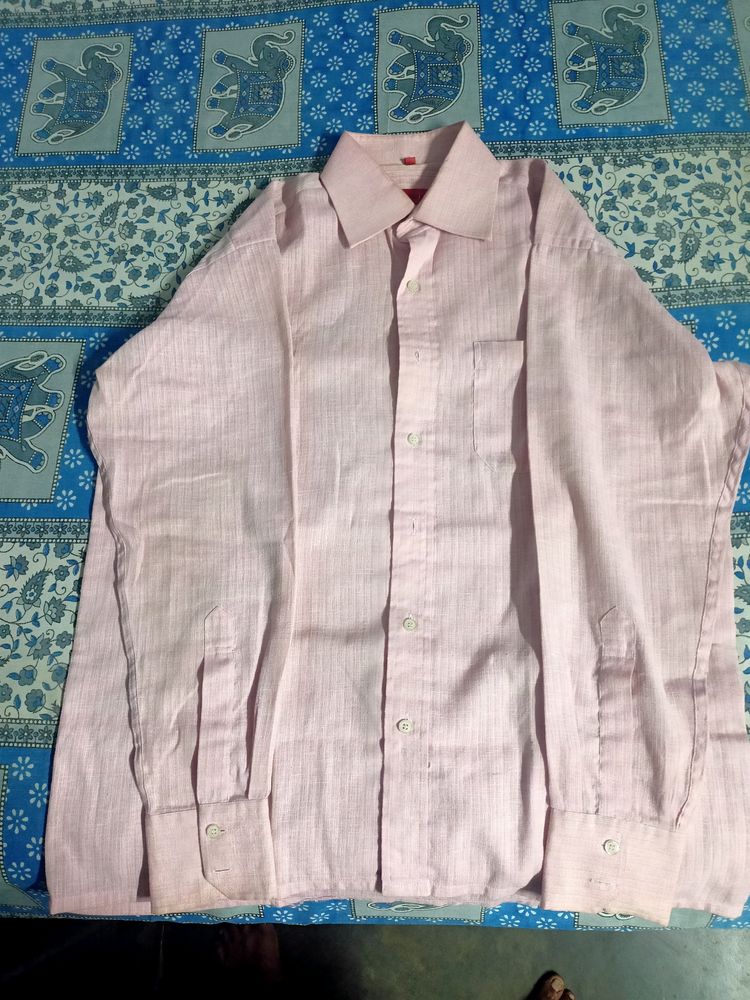 Formal Shirt Combination Pink Colour