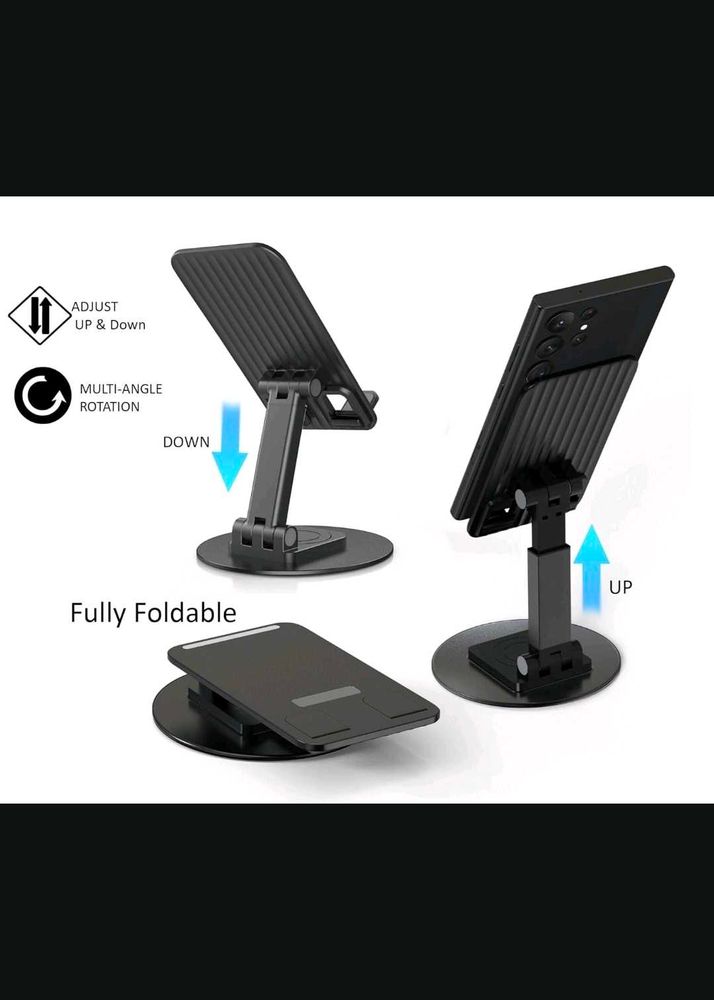 Mobile Phone Stand 360° Rotation Height and Angle