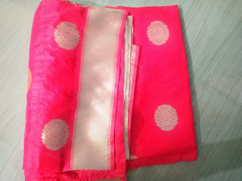 Red Silk Saree