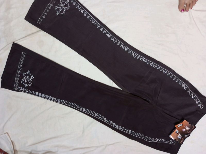 28 New Chocolate Brown Bootcut Pants